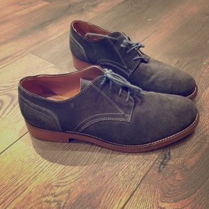 Grey Suede Oxford